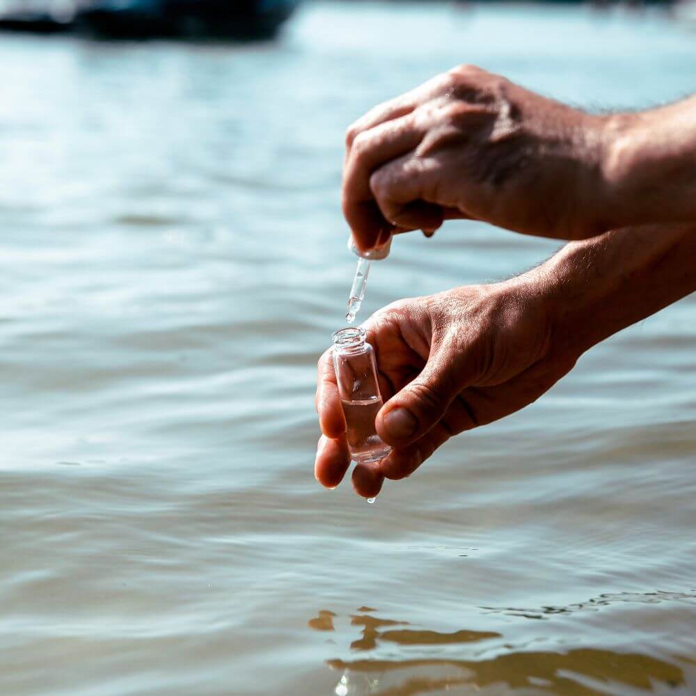 Testing Water Quality on Crops